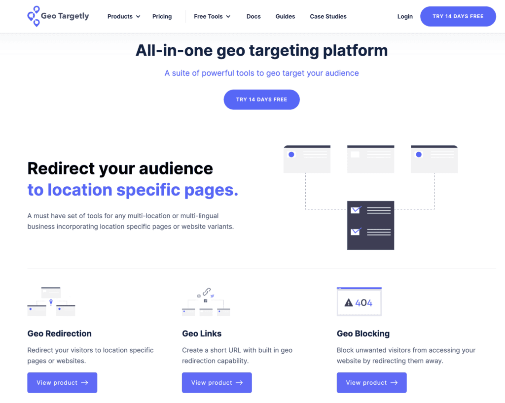 Inside Geotargetly’s Dashboard.