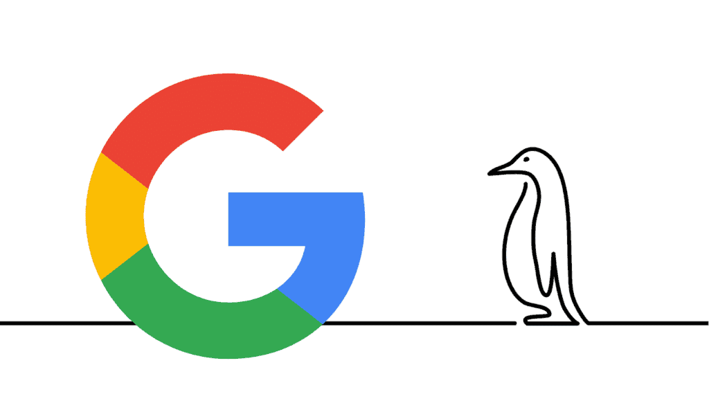 Simplified graphic of the Google Penguin algorithm