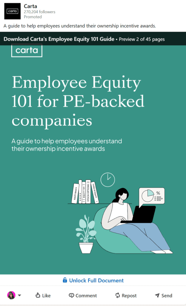 In-Depth Guide
An in-depth guide on LinkedIn by Carta.
