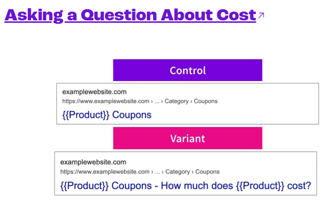 Asking questions about cost
